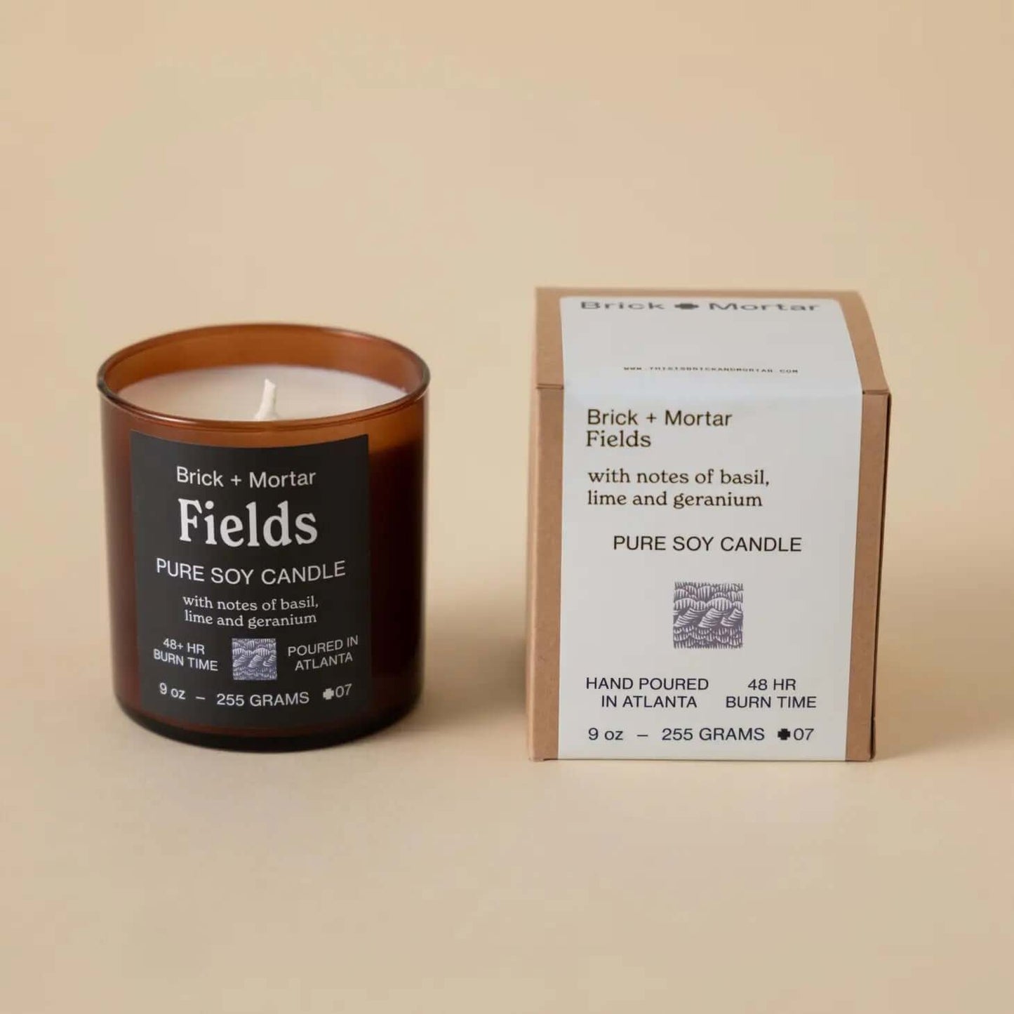 'FIELDS' SCENTED SOY CANDLE