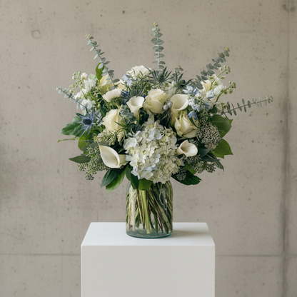 WHITE + BLUE