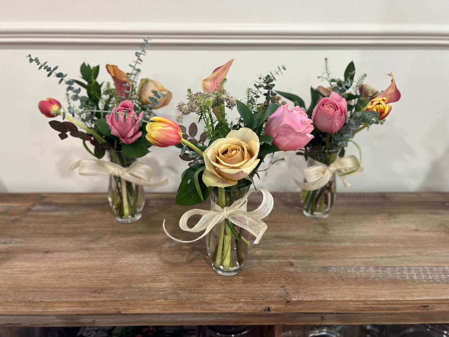 SEASONAL BUD VASES