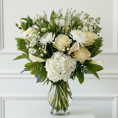 IVORY + GREEN
