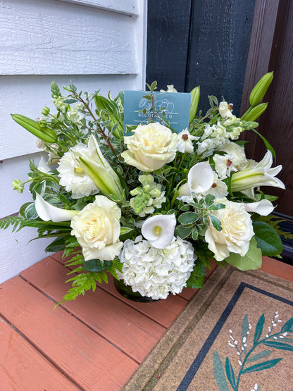 IVORY + GREEN