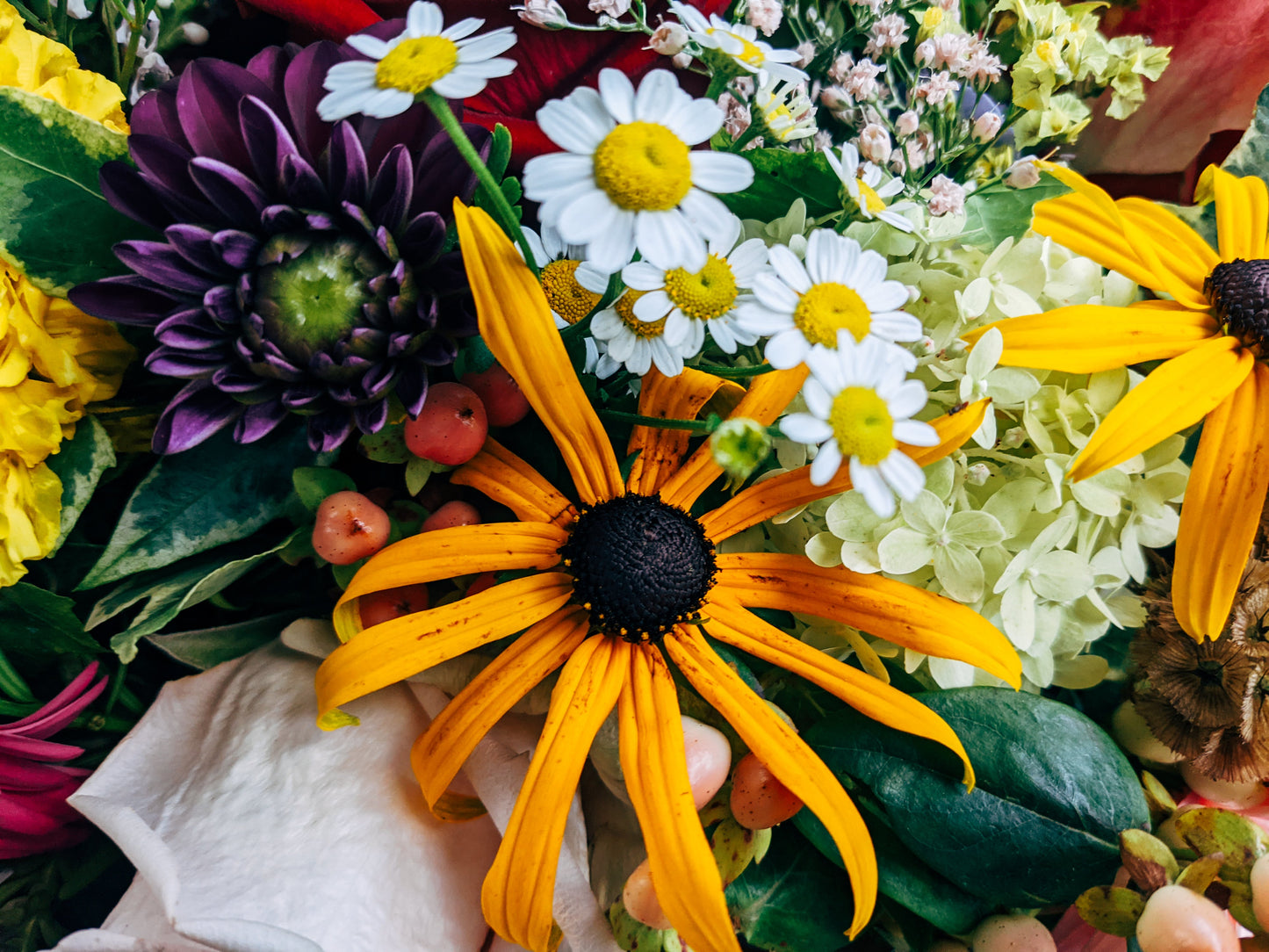 VIBRANT + COLORFUL POSY BOUQUET